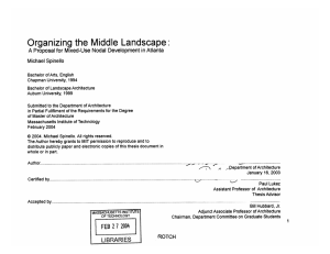 Organizing  the  Middle  Landscape: A Michael Spinello