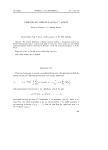 PREDUALS OF SOBOLEV-CAMPANATO SPACES