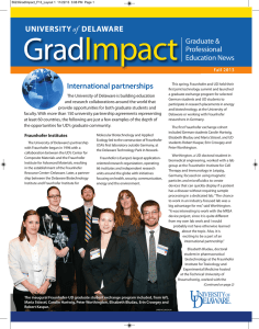 Impact Grad International partnerships Graduate &amp;