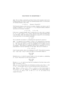 SOLUTIONS TO HOMEWORK 7