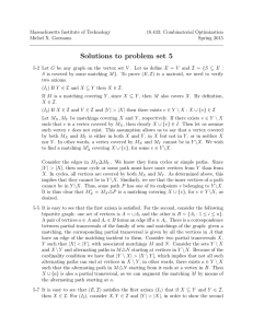 Solutions to problem set 5