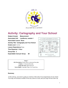 Activity: Cartography and Your School