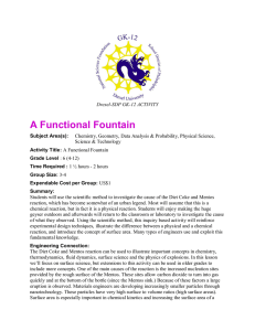 A Functional Fountain