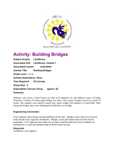 Activity: Building Bridges