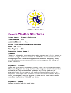 Severe Weather Structures