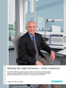 Making the right decisions – with confidence