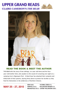 UPPER GRAND READS THE BEAR READ THE BOOK &amp; MEET THE AUTHOR