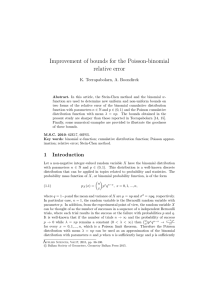 Improvement of bounds for the Poisson-binomial relative error K. Teerapabolarn, A. Boondirek