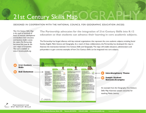 21st Century Skills Map