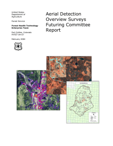 Aerial Detection Overview Surveys Futuring Committee Report