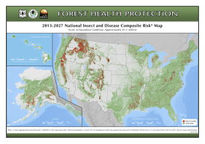 2013-2027 National Insect and Disease Composite Risk* Map ALASKA