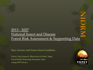 2013 - 2027 National Insect and Disease