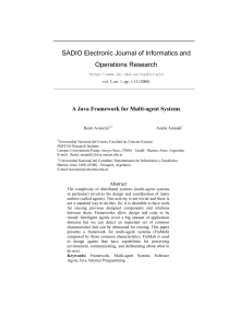 SADIO Electronic Journal of Informatics and Operations Research