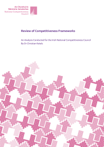 Review of Competitiveness Frameworks By Dr Christian Ketels