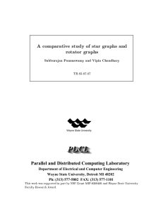 PDCL A comparative study of star graphs and rotator graphs