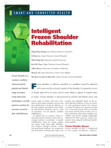 Intelligent Frozen Shoulder Rehabilitation