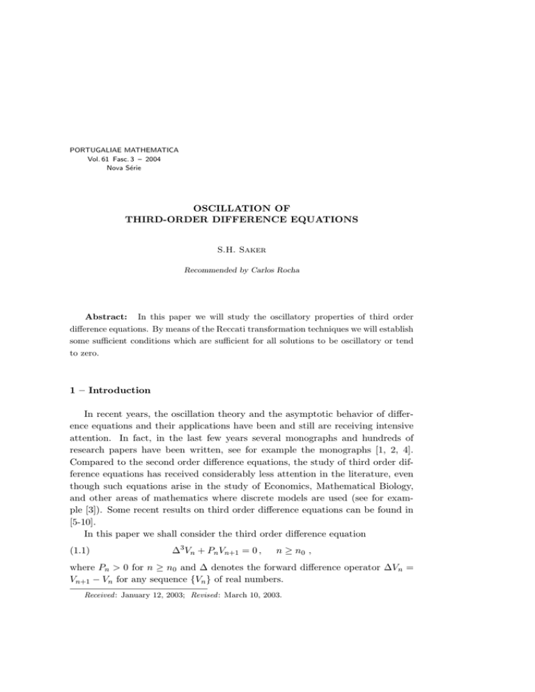 oscillation-of-third-order-difference-equations