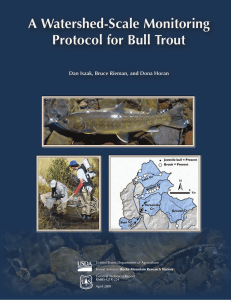 A Watershed-Scale Monitoring Protocol for Bull Trout