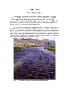 Valley Creek General Information
