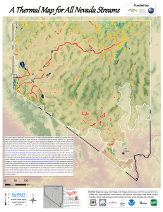 A Thermal Map for All Nevada Streams  Funded by: