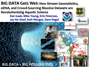 BIG DATA Gets Wet: How Stream Geostatistics,