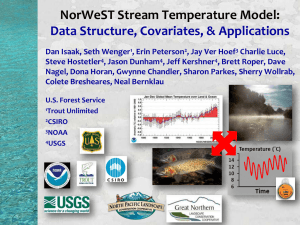 NorWeST Stream Temperature Model: Data Structure, Covariates, &amp; Applications