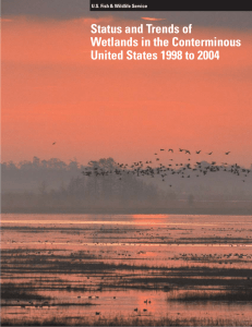 Status and Trends of Wetlands in the Conterminous