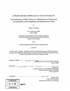 A An Exploration  of RBA  Theory  as ... Accountability  in Development  and Humanitarian NGOs