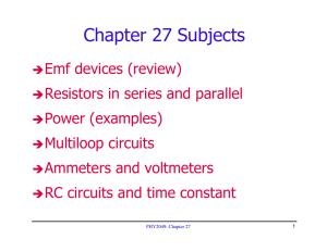 Chapter 27 Subjects