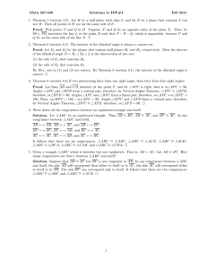 Math 367-500 Solutions to HW#4 Fall 2011