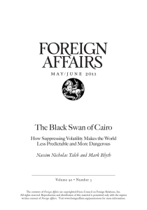 The Black Swan of Cairo 2 m a y j u n e