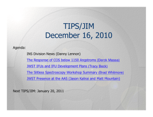 TIPS/JIM December 16, 2010
