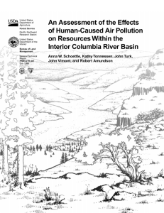 An Assessment of the Effects of Human-Caused Air Pollution