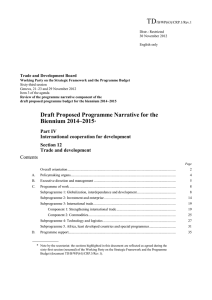 TD  Trade and Development Board