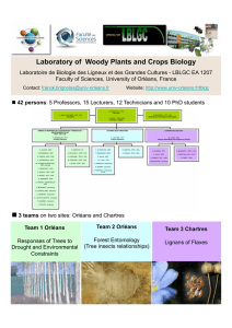 Laboratory of  Woody Plants and Crops Biology