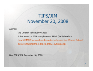 TIPS/JIM November 20, 2008