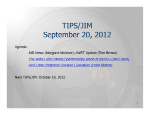 TIPS/JIM September 20, 2012