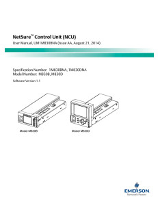 NetSure Control Unit (NCU)