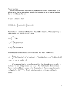 Fourier analysis: