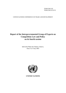 Report of the Intergovernmental Group of Experts on