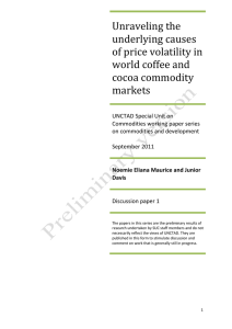 Unraveling the underlying causes of price volatility in world coffee and