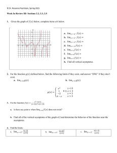 Week In Review III- Sections 2.2, 2.3, 2.5  1. a.