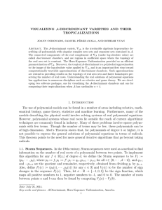VISUALIZING A-DISCRIMINANT VARIETIES AND THEIR TROPICALIZATIONS