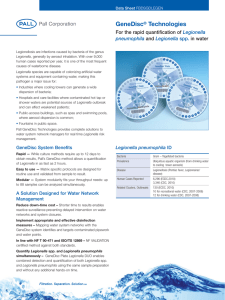 GeneDisc Technologies For the rapid quantification of and