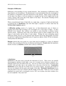 Principles of Diffraction