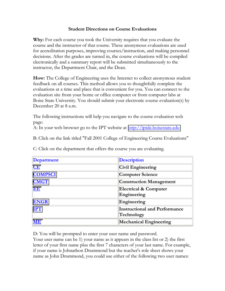 Evaluation Letter For Student from s2.studylib.net