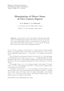 Beitr¨ age zur Algebra und Geometrie Contributions to Algebra and Geometry