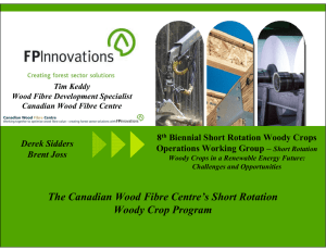 The Canadian Wood Fibre Centre’s Short Rotation Woody Crop Program 8