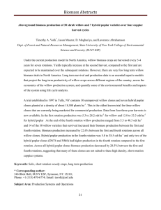 Biomass Abstracts