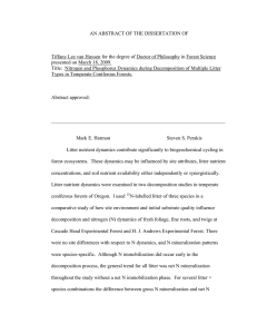 AN ABSTRACT OF THE DISSERTATION OF